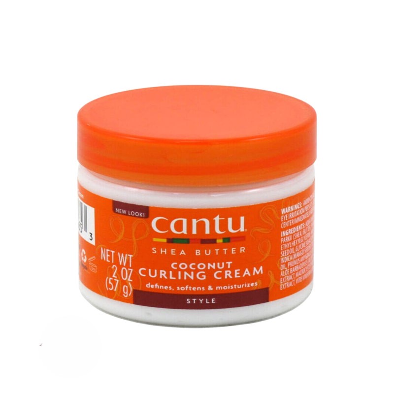 Cantu Shea Butter Coconut Curling Cream For Natural Curl & Coils 340g, 709g /57g
