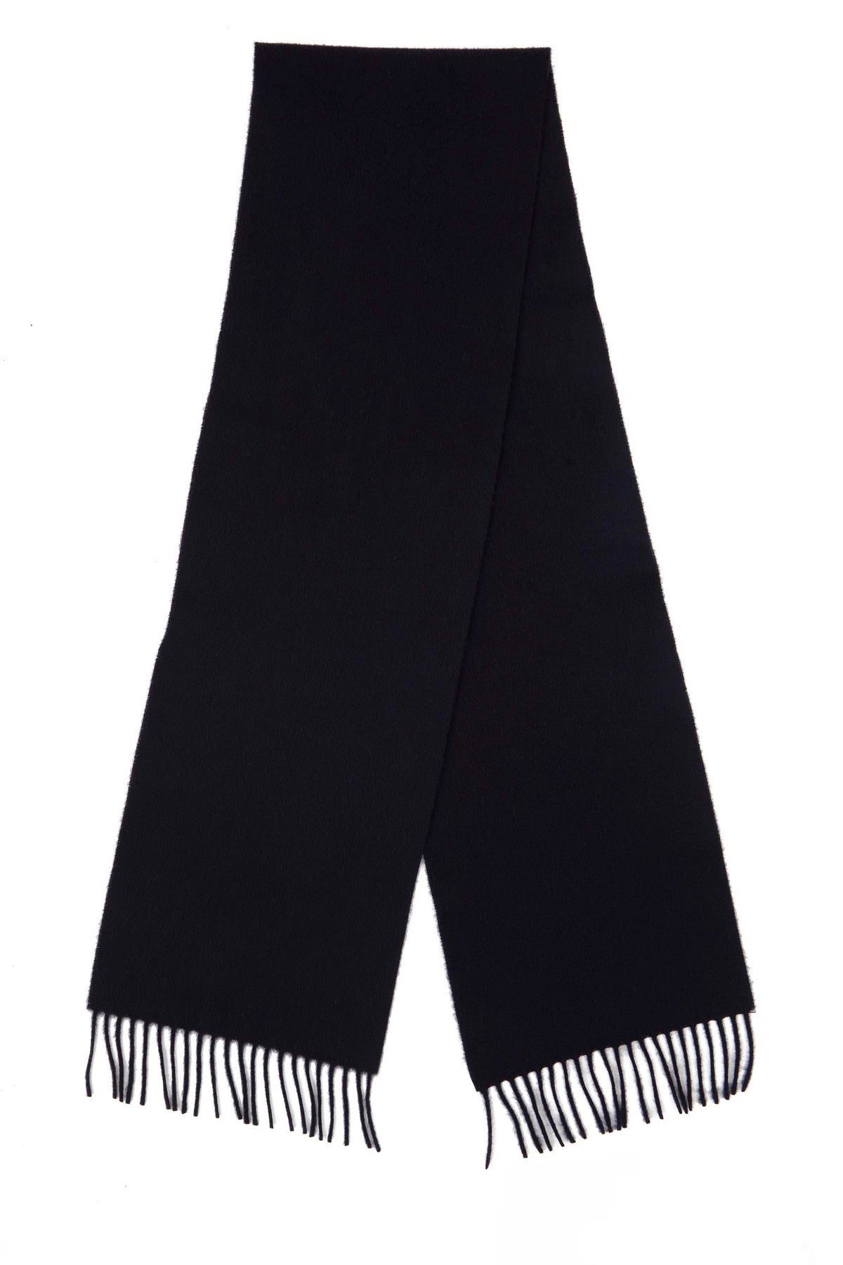 Navy Blue Lambswool Scarf